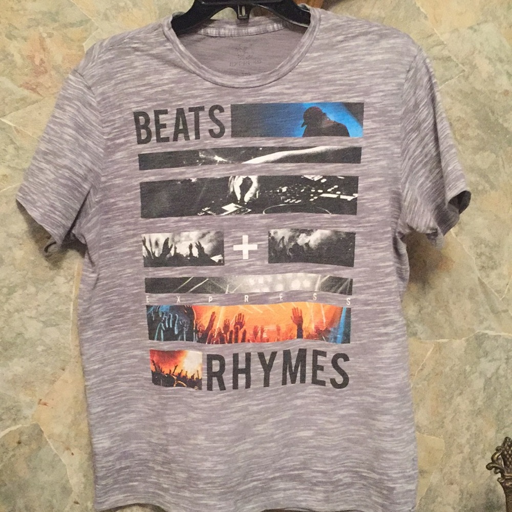 Express short sleeve t-shirt Beats & rhymes